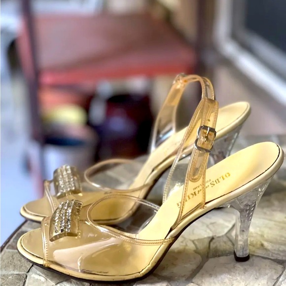 vintage lucite heels